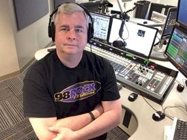 Rich Fisher at 98 Rock Baltimore in 2017