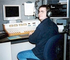 Rich Fisher at WCEI-FM in Easton Maryland in 2001