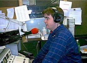 Rich Fisher at WNAV in Annapolis in 1998